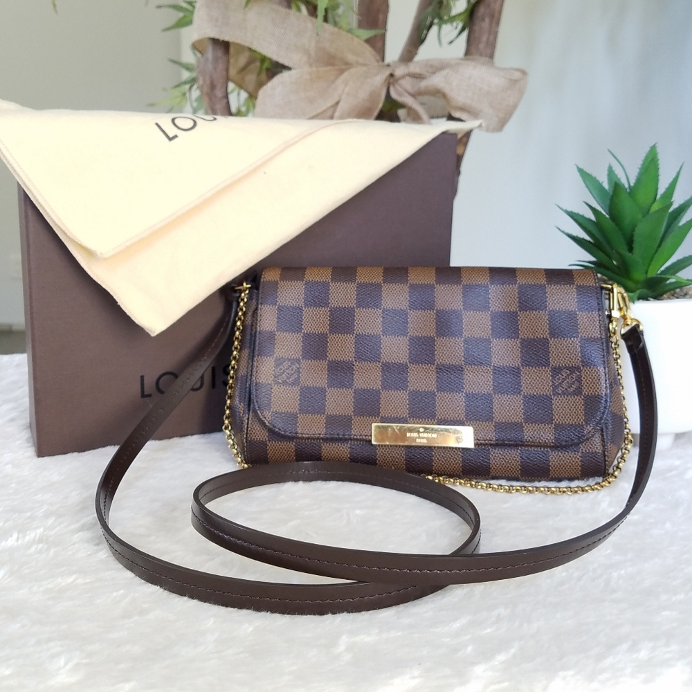 💕Authentic LV Favorite PM Damier Ebene